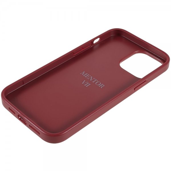 iPhone 13 Pro Skal Korthållare Vinröd