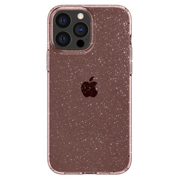 Spigen iPhone 13 Pro Skal Liquid Crystal Glitter Rose Quartz