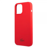 Lacoste iPhone 13 Pro Skal Liquid Silicone Glossy Logo Röd
