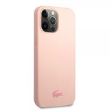 Lacoste iPhone 13 Pro Skal Liquid Silicone Glossy Logo Rosa