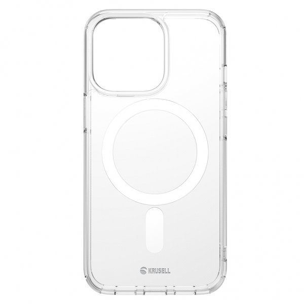 Krusell iPhone 13 Pro Skal MagSafe Clear Cover Transparent