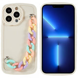 iPhone 13 Pro Skal med Strap Färgglatt