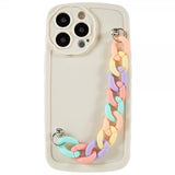 iPhone 13 Pro Skal med Strap Färgglatt