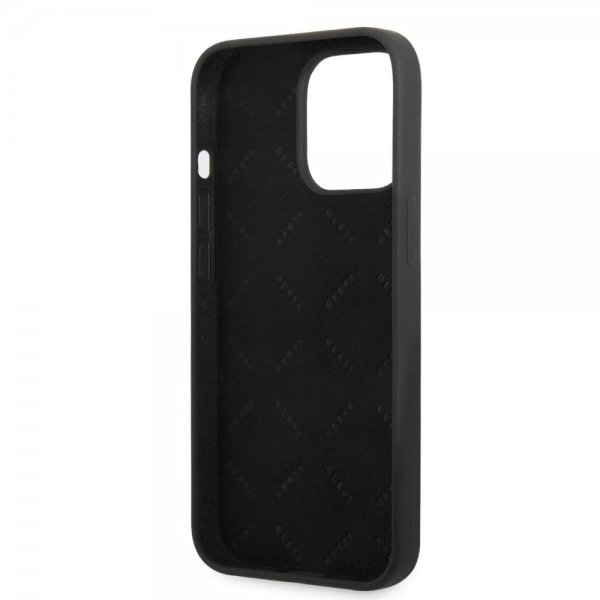 Guess iPhone 13 Pro Skal Metal Triangle Svart
