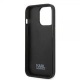 Karl Lagerfeld iPhone 13 Pro Skal Monogram Iconic Patch Grå