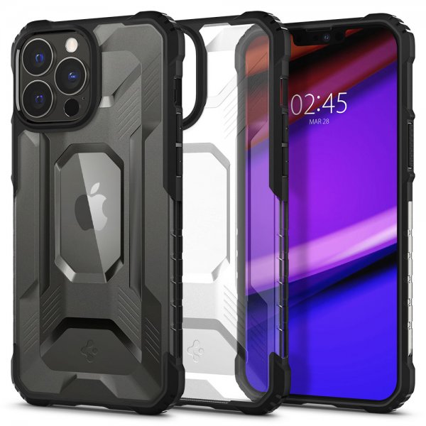 Spigen iPhone 13 Pro Skal Nitro Force Matte Black
