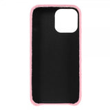 iPhone 13 Pro Skal Plysch Love-pärlor Rosa