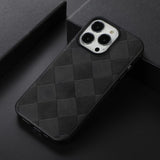 iPhone 13 Pro Skal Rutmönster Svart