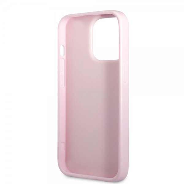 Guess iPhone 13 Pro Skal Saffiano Metal Logo Lila