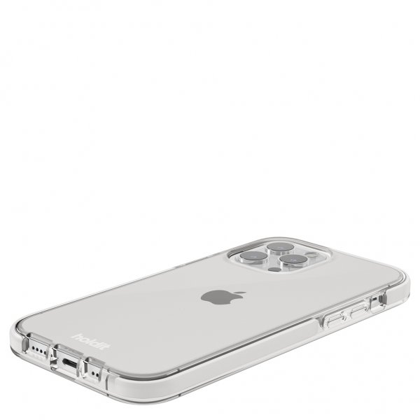 Holdit iPhone 13 Pro Skal Seethru Vit