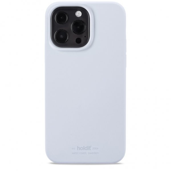 holdit iPhone 13 Pro Skal Silikon Mineral Blue