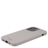 holdit iPhone 13 Pro Skal Silikon Taupe