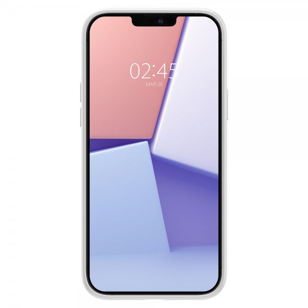 Spigen iPhone 13 Pro Skal Silicone Fit Vit