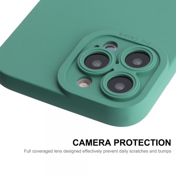 Enkay iPhone 13 Pro Skal Silicone Grön