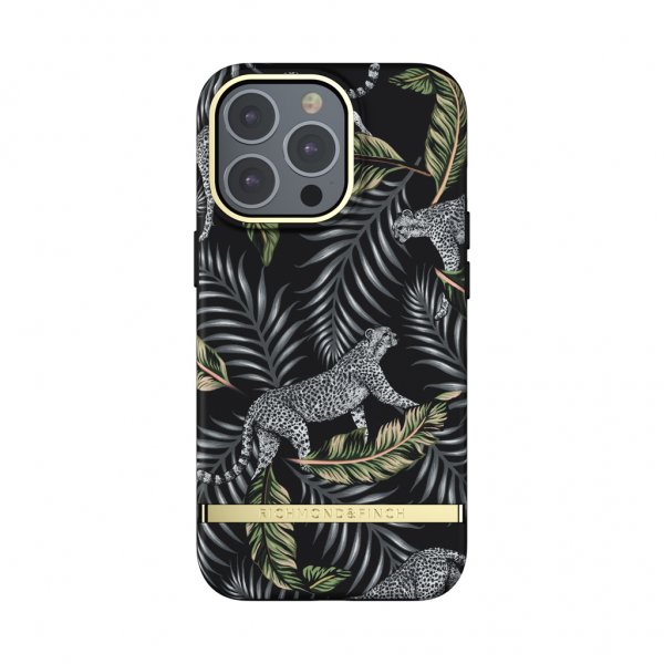 Richmond & Finch iPhone 13 Pro Skal Silver Jungle