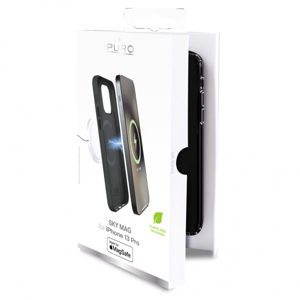 Puro iPhone 13 Pro Skal SKYMAG Svart