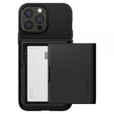 Spigen iPhone 13 Pro Skal Slim Armor CS Svart