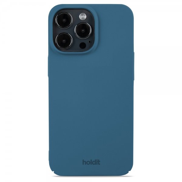 holdit iPhone 13 Pro Skal Slim Case Denim Blue