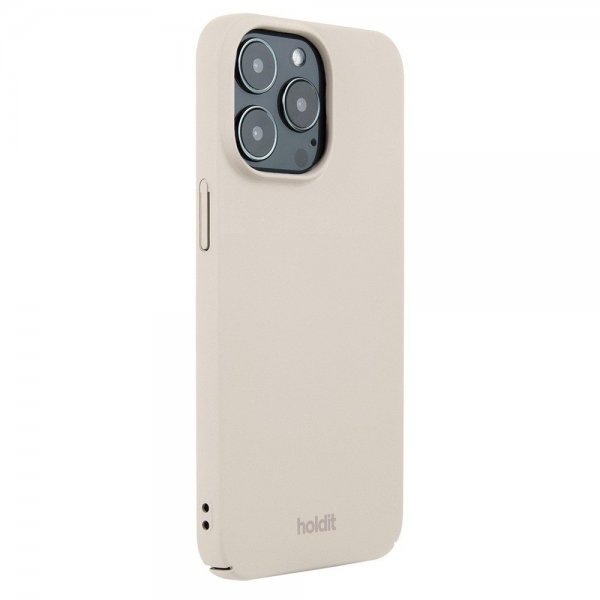 holdit iPhone 13 Pro Skal Slim Case Light Beige
