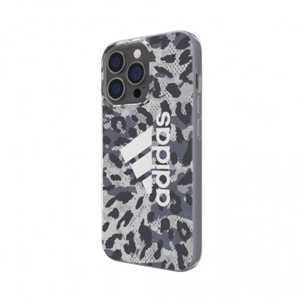 Adidas iPhone 13 Pro Skal Snap Case Leopard Grå