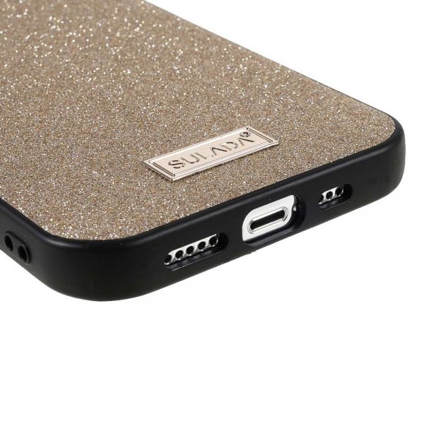 Sulada iPhone 13 Pro Skal Socialite Series Guld