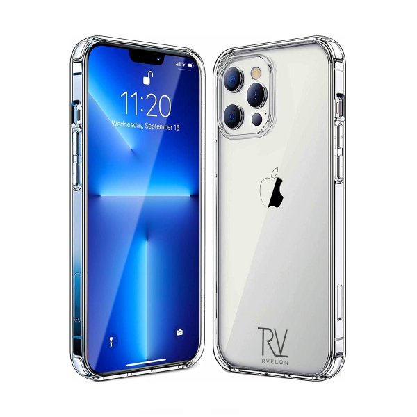 Rvelon iPhone 13 Pro Skal TPU Transparent