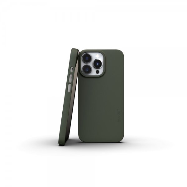 Nudient iPhone 13 Pro Skal Thin Case V3 MagSafe Pine Green