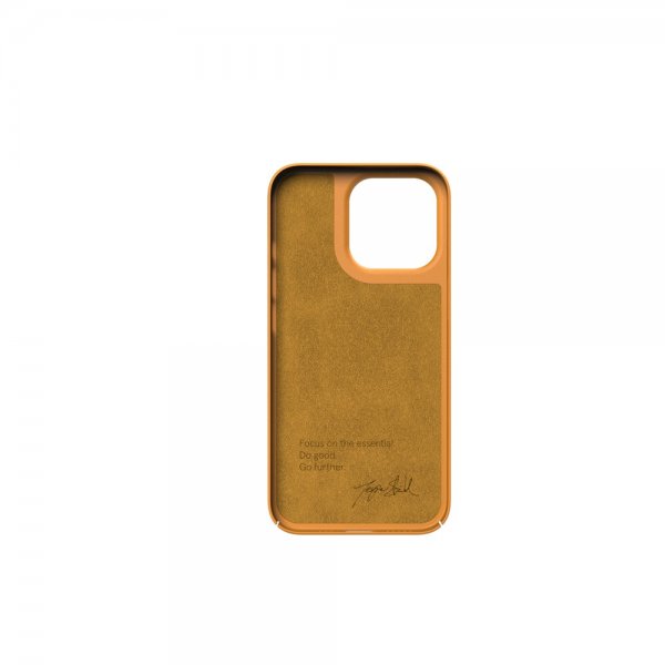 Nudient iPhone 13 Pro Skal Thin Case V3 MagSafe Saffron Yellow
