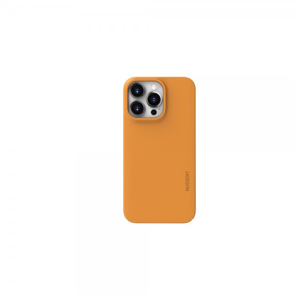 Nudient iPhone 13 Pro Skal Thin Case V3 MagSafe Saffron Yellow