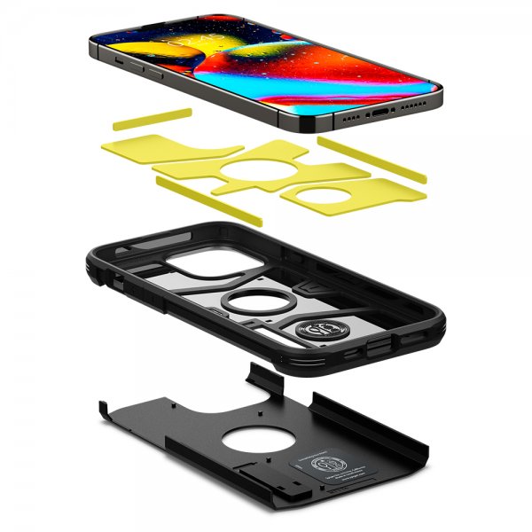 Spigen iPhone 13 Pro Skal Tough Armor Gunmetal