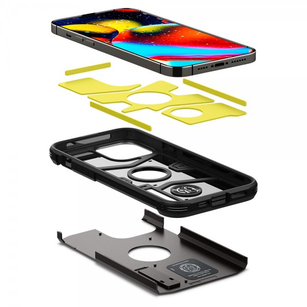 Spigen iPhone 13 Pro Skal Tough Armor Svart