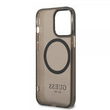 Guess iPhone 13 Pro Skal Translucent MagSafe Svart