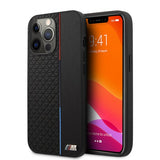 BMW iPhone 13 Pro Skal Triangle Pattern Svart