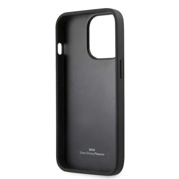 BMW iPhone 13 Pro Skal Triangle Pattern Svart