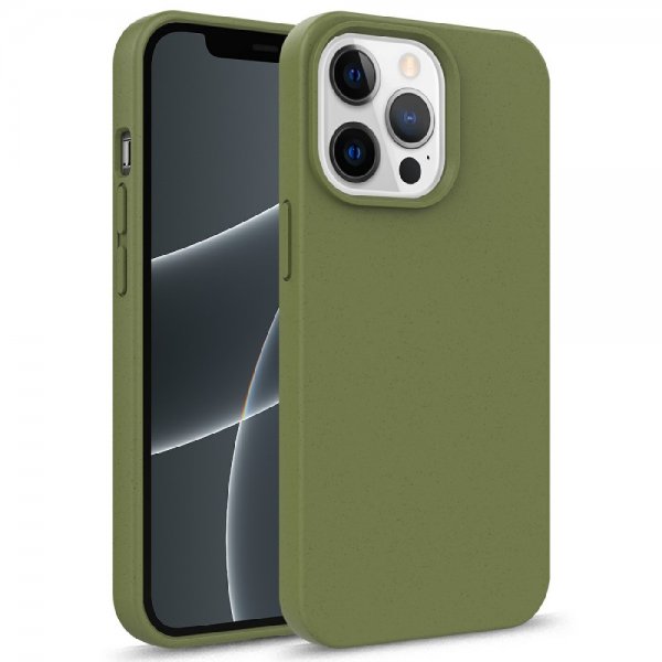 iPhone 13 Pro Skal Vetestrå Mörkgrön