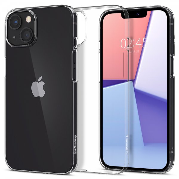Spigen iPhone 13 Skal AirSkin Crystal Clear