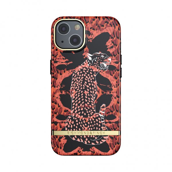 Richmond & Finch iPhone 13 Skal Amber Cheetah