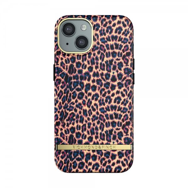 Richmond & Finch iPhone 13 Skal Apricot Leopard