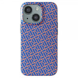 Richmond & Finch iPhone 13 Skal Blue Apricot RF Logo