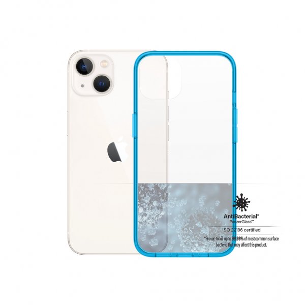 PanzerGlass iPhone 13 Skal ClearCase Color Bondi Blue