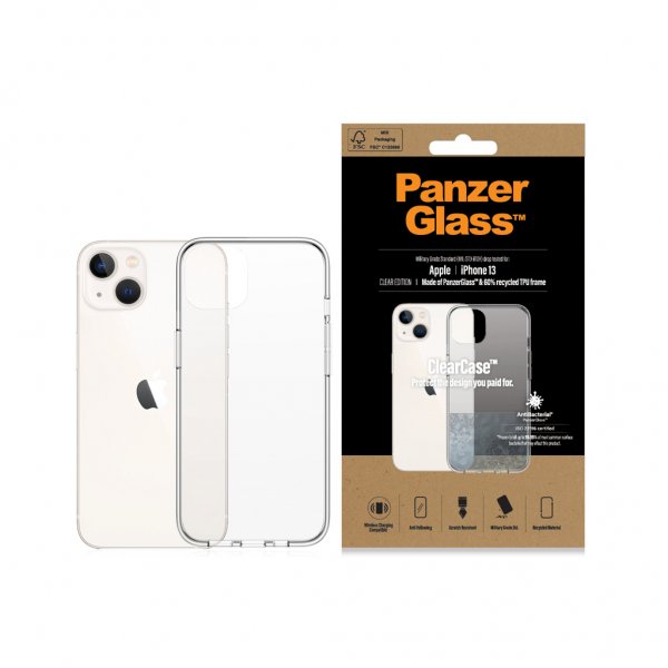 PanzerGlass iPhone 13 Skal ClearCase Transparent
