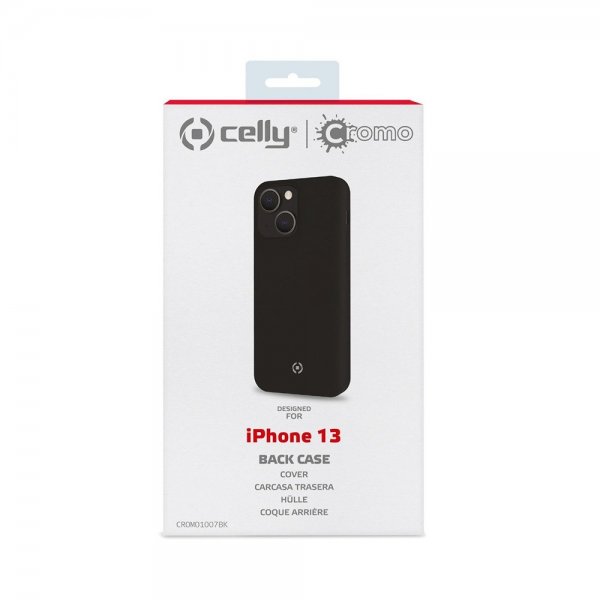 Celly iPhone 13 Skal CROMO Svart
