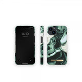 Ideal of Sweden iPhone 13 Skal Fashion Case Golden Olive Marble