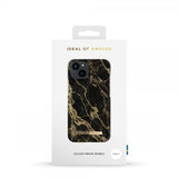 Ideal of Sweden iPhone 13 Skal Fashion Case Golden Smoke Marble