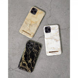 Ideal of Sweden iPhone 13 Skal Fashion Case Golden Smoke Marble