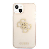 Guess iPhone 13 Skal Full Glitter Guld
