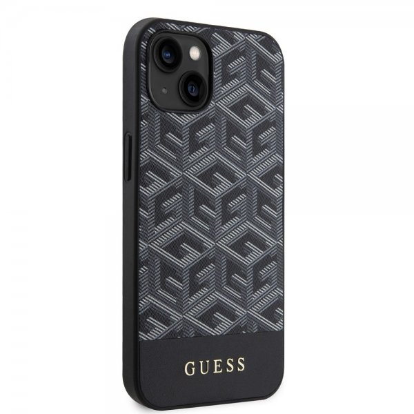 Guess iPhone 13 Skal G Cube MagSafe Svart