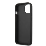 BMW iPhone 13 Skal Hot Stamp Metal Logo Svart