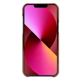 Krusell iPhone 13 Skal Leather Cover Cognac