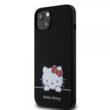 Hello Kitty iPhone 13 Skal Liquid Silicone Svart